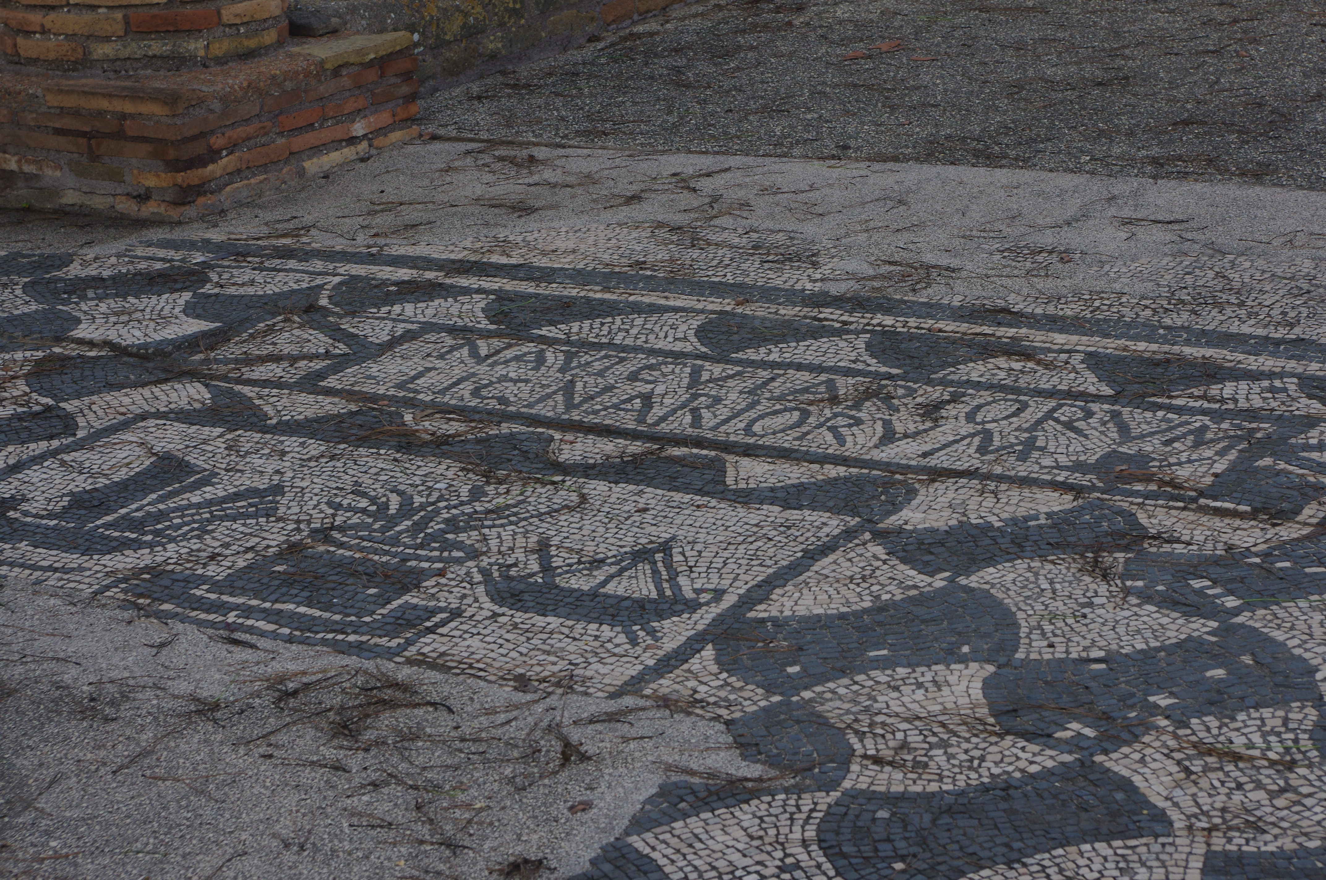 Roman Mosaic, Ostia, italy